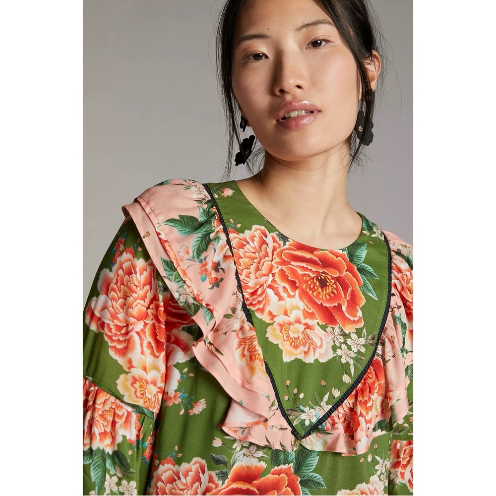 FARM Rio Anthropologie Elinor Tunic Dress NWT SZ 1X - Picture 6 of 16